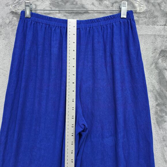 Vintage Alex Evenings Pants Womens 12 PETITE Pull On Stretch High Rise Straight - Picture 7 of 10